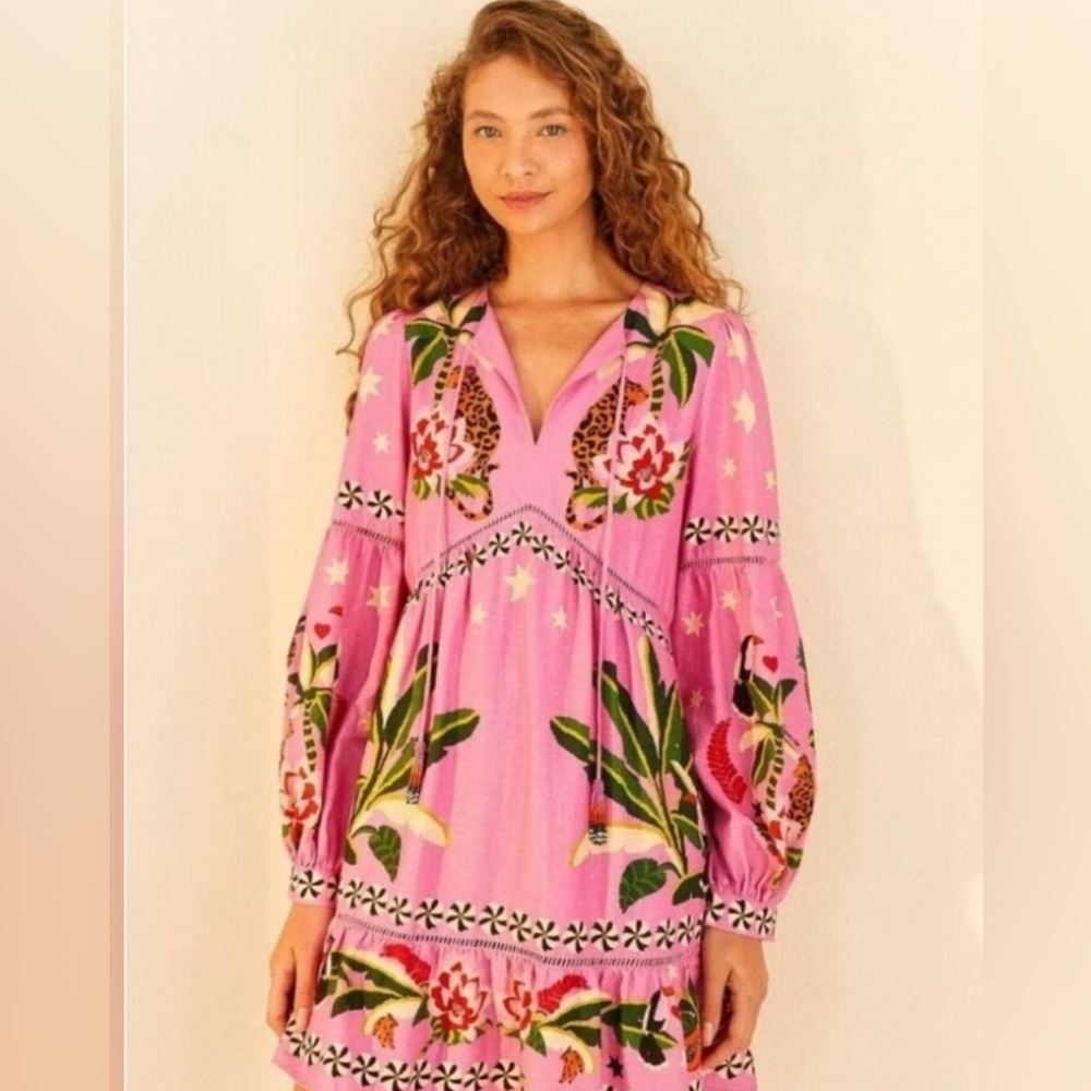 Farm Rio Tropical mini dress